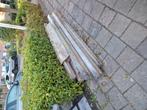 Betonnen schutting palen en betonnen tussenplaten, Ophalen of Verzenden, Gebruikt, 180 tot 250 cm, Palen