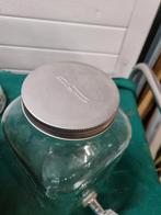 drankdispenser glas met vogels en kraantje, Ophalen of Verzenden, 'T Olde Gre-j, Info@toldegrej.nl, Endepoelstraat 20f Didam