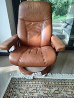 Stressless relaxstoel, Huis en Inrichting, Fauteuils, Ophalen, Gebruikt, Leer