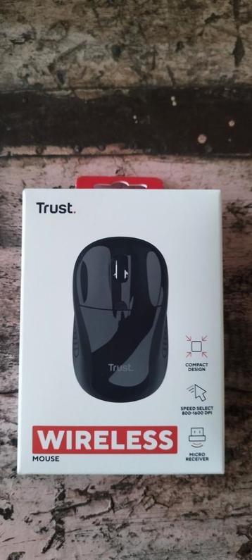 Trust (24658), draadloze muis, nieuw in doos beschikbaar voor biedingen
