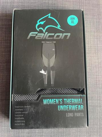 Nieuw in doosje: Zwart-grijs Falcon Thermo Ski Shirt maat XL beschikbaar voor biedingen