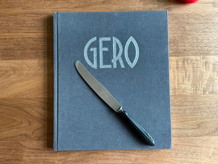 1 groot mes - Ebba heft - Gero Zilmeta 581 - Visgraat, Antiek en Kunst, Antiek | Bestek, Ophalen of Verzenden