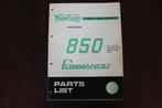 NORTON 850 Commando 1973 parts list, Ophalen of Verzenden, Overige merken
