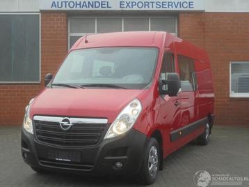 Opel Movano Maxi XL D.C. Dubbel cabine, 140pk Euro6, Airco,  beschikbaar voor biedingen