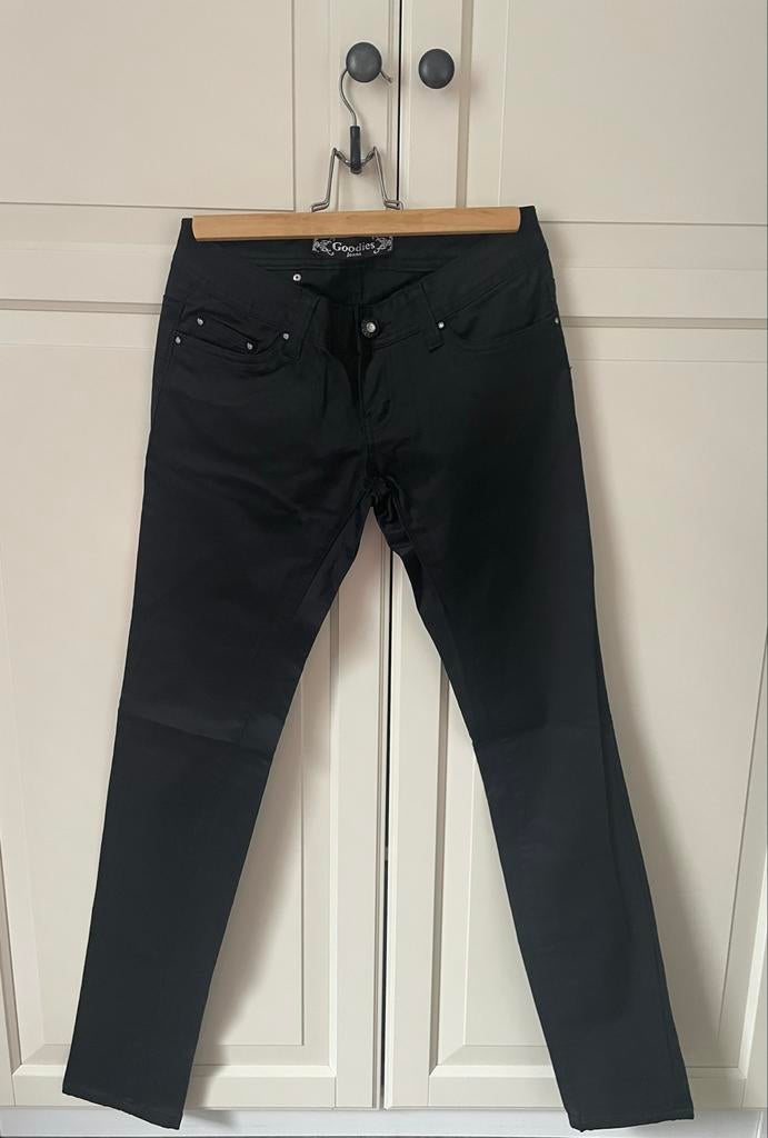 Zwarte skinny Goodies Jeans, Ophalen of Verzenden, Zo goed als nieuw, Zwart, W30 - W32 (confectie 38/40)