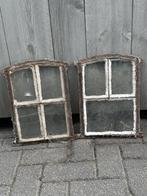 Oude stal raampjes, Doe-het-zelf en Verbouw, Glas en Ramen, Ophalen, Gevelraam of Ruit, Gebruikt, Minder dan 80 cm
