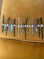 Vintage handopwindbaar dames horloges o.a. Rado Seiko, Overige merken, Staal, Met bandje, Polshorloge