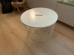 Ikea draadmand bijzettafel / salontafel / opbergmand, 55 tot 75 cm, Minder dan 45 cm, Rond, Gebruikt