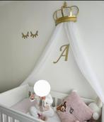 Chique muurkroon/wand hemeltje voor boven ledikant/bed, Ophalen of Verzenden, Zo goed als nieuw, Ledikant