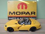 Dodge Viper Bburago Geel / Yellow 1:18, Hobby en Vrije tijd, Modelauto's | 1:18, Ophalen of Verzenden, Bburago, Zo goed als nieuw