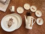 Vintage antiek klokken servies, Antiek en Kunst, Antiek | Servies compleet, Ophalen