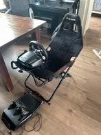 Logitech g920 met playseat, Spelcomputers en Games, Spelcomputers | Xbox | Accessoires, Ophalen, Zo goed als nieuw, Stuurtje of Sportattribuut