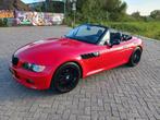 BMW Z3 1.9 103KW 1996 Rood, Auto's, Achterwielaandrijving, Zwart, 4 cilinders, Cabriolet