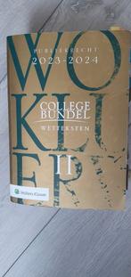 Publiekrecht 2023-2024 Collegebundel Wetteksten II, Boeken, Studieboeken en Cursussen, Gelezen, Ophalen of Verzenden, WO, Wolters Kluwer