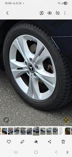 Mercedes c w205 klasse Velgen 17  met winterbanden, Auto-onderdelen, Banden en Velgen, Ophalen, Gebruikt, Banden en Velgen, 17 inch