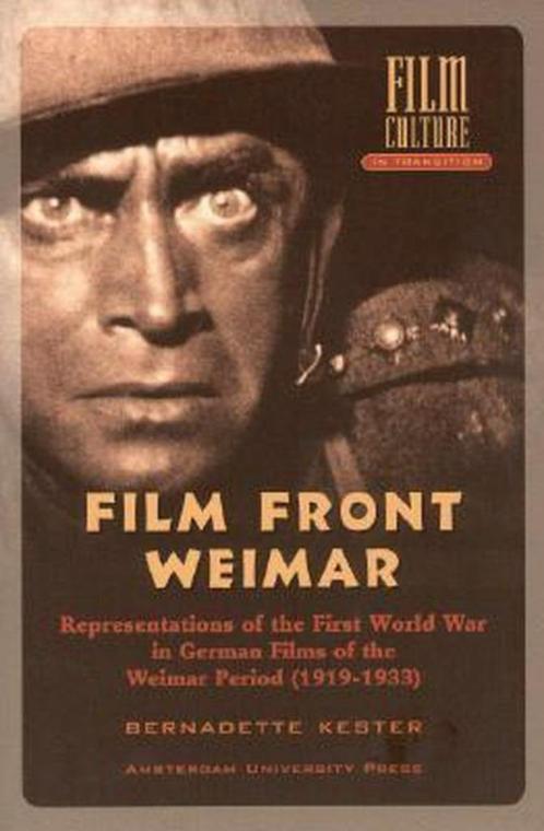 Film Front Weimar Representations Of The First World War, Boeken, Film, Tv en Media, Nieuw, Filmspecifiek, Ophalen of Verzenden