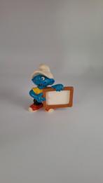 20459 smurf met bord zie foto's, Ophalen, Zo goed als nieuw