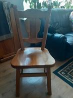stevige eiken stoelen, Huis en Inrichting, Stoelen, Ophalen of Verzenden, Gebruikt, Bruin, Vijf, Zes of meer stoelen
