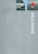 Brochure Mitsubishi Space Star 2004, Ophalen of Verzenden, Gelezen, Mitsubishi
