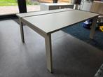 Salontafel verstelbaar IKEA Ljungsbro Beige 104 x 70, Ophalen, 100 tot 150 cm, 50 tot 100 cm, Zo goed als nieuw