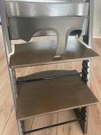 Stokke Tripp Trapp - Grijs Beige - Nette Staat, Ophalen, Zo goed als nieuw, Meegroeistoel, Gordel(s)