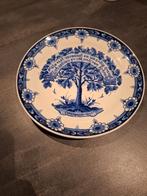 Porceleyne Fles delfts blauw herinnerings wandbord, Ophalen of Verzenden