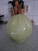 Mooie groene Thabur lamp, Huis en Inrichting, Lampen | Plafondlampen, Ophalen of Verzenden, Zo goed als nieuw, Glas, Art deco