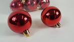 Kerstballen rood, zak 14 stuks, kerstversiering, 6 cm (1) W1, Diversen, Kerst, Tweedehands verkoop, Tweedehands verkoop, Gebruikt