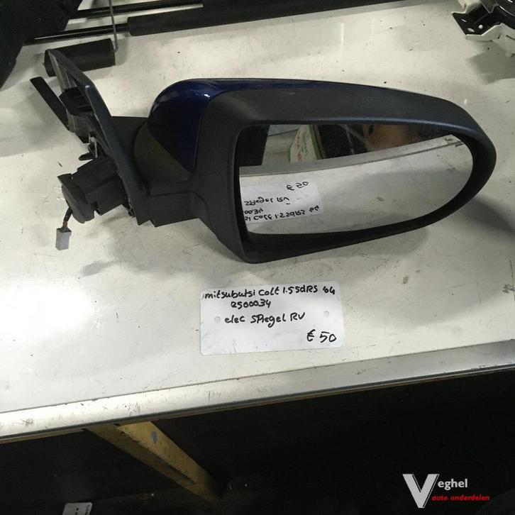 Mitsubishi Colt 1.5 B 5 drs 2004 Wagennr 2500034  Buitenspie, Auto-onderdelen, Spiegels, Gebruikt, Ophalen of Verzenden