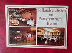 Heino bij Raalte Sallandse Bistro en Partycentrum, Verzamelen, Ansichtkaarten | Nederland, Ophalen of Verzenden, 1940 tot 1960