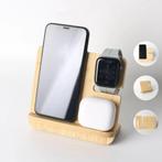 3-in-1 Draadloos Oplaadstation – iPhone, Apple Watch & AirPo, Ophalen of Verzenden, Nieuw, Overige merken