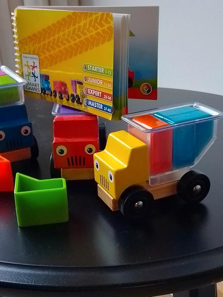 Smart Games - Trucks - Logisch Denkspel - Sint/Kerst, Kinderen en Baby's, Speelgoed | Educatief en Creatief, Zo goed als nieuw