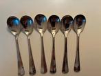 Pap / desertlepels mooi verzilverd, te koop!, Gebruikt, Ophalen of Verzenden, Vaatwasserbestendig, Los bestek