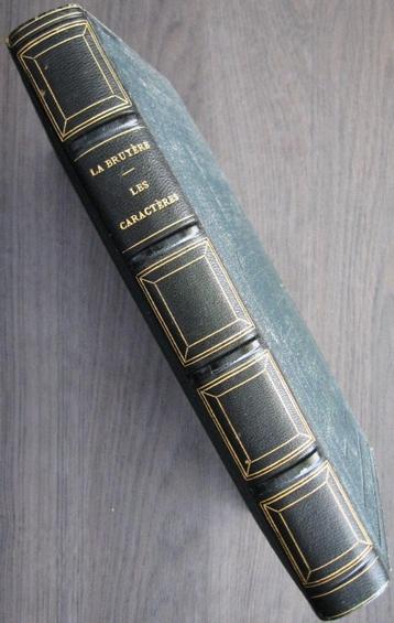 Les Caractères ou les moeurs de ce siècle 1845 Bruyere beschikbaar voor biedingen