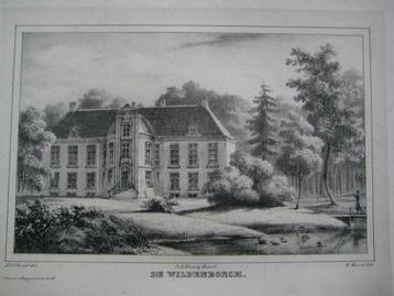 21  / Vorden Kasteel Wildenborgh  Litho 1846 beschikbaar voor biedingen