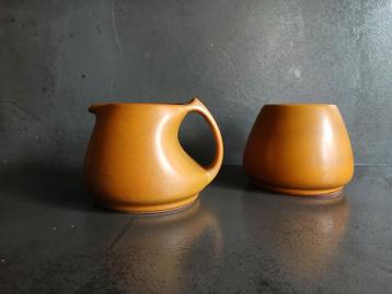 mid century design sugar and cream set beschikbaar voor biedingen