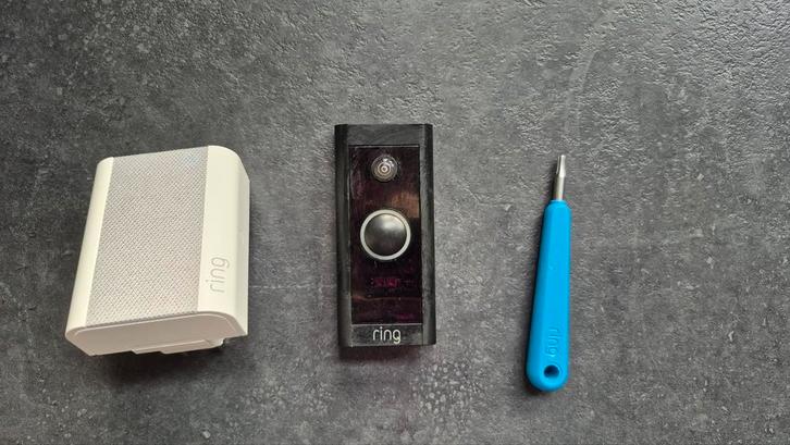 Ring Video Deurbel - Beveilig je huis!, Doe-het-zelf en Verbouw, Alarmsystemen, Gebruikt, Compleet systeem, Beweging, Draadloos