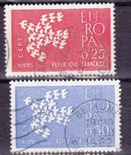 Europa CEPT Frankrijk 1961 MiNr. 1363-1364 gestempeld, Postzegels en Munten, Postzegels | Europa | Frankrijk, Verzenden, Gestempeld