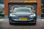 Tesla Model S Long Range Panodak Leer Adaptive Cruise Camera, Auto's, Automaat, Adaptive Cruise Control, Gebruikt, 100 kWh