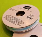 Wit en lichtblauw Balmy Blue lint Stampin Up hele rol NIEUW, Ophalen of Verzenden, Nieuw, Overige thema's, Overige typen