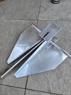 Anker Danforth RVS, Watersport en Boten, Ophalen of Verzenden, Gebruikt, Ankeren en Afmeren, Zeilboot of Motorboot