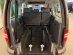 Volkswagen Caddy Maxi Rolstoelauto 85x150, Voorwielaandrijving, Stof, Gebruikt, Zwart