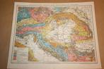 Antieke geologische kaart van Oostenrijk-Hongarije - 1885 !!, Gelezen, Ophalen of Verzenden, Landkaart, 1800 tot 2000