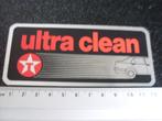 folie sticker Texaco logo ultra clean oil olie, Verzenden, Zo goed als nieuw, Merk