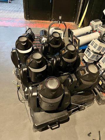 9x Varilite VL2500 Wash Movingheads beschikbaar voor biedingen