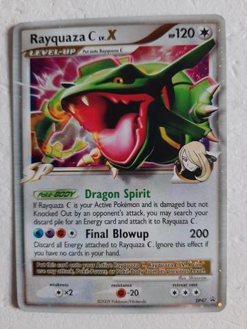 Pokemon - Rayquaza C lv.X - 2009 beschikbaar voor biedingen