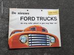 FORD TRUCKS FOLDER  1948, Ophalen of Verzenden, Gelezen, Ford