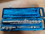Nette gebruikte verzilverde dwarsfluit Yamaha YFL-21S, Muziek en Instrumenten, Blaasinstrumenten | Dwarsfluiten en Piccolo's, Ophalen
