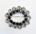 Mooie design kristallen broche., Ophalen of Verzenden