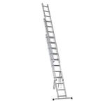 Sencys reformladder 3x11-treeds + 2 dubbel haken voor ophang, Doe-het-zelf en Verbouw, Ladders en Trappen, Nieuw, Ladder, Ophalen